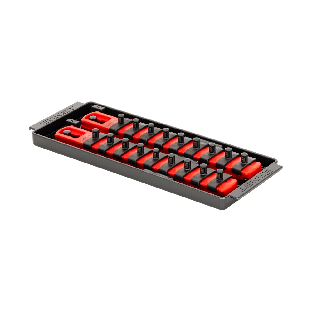 Ernst 2 Rail Twist Lock Socket Boss 8", Red - 1/4" (8552)