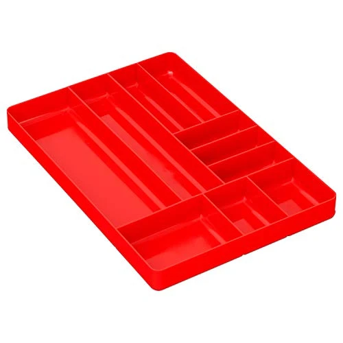 Ernst Red Ten Compartment Organizer Tray (5010)