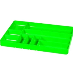Ernst 5018 11 x 16" 10 Compartment Tool Organizer Tray - Green