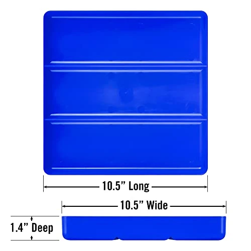Ernst Blue Three Compartment Organizer Tray (5022) — product image 4