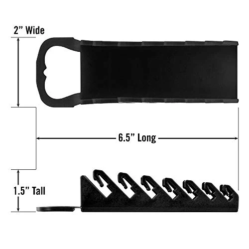 Ernst 5073 7 Wrench Stubby Gripper - Black — product image 3