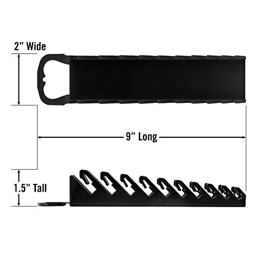 Ernst 5075 10 Wrench Stubby Gripper - Black — product image 3
