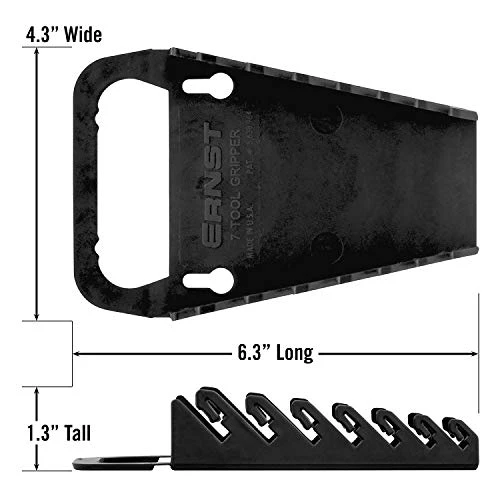 Ernst 5081 7 Wrench Gripper - Black — product image 4