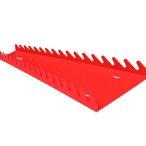Ernst 5160 Reverse 16 Tool Wrench Organizer - Red