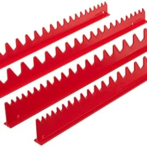 Ernst 6014 40 Tool Space Saver Wrench Rail Kit - Red
