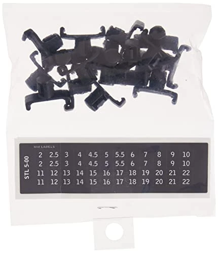 Ernst 8441 3/8 Dura-Pro Twist Lock Socket Clips - 18 pack - Black — product image 2