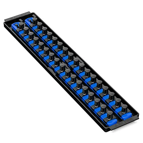Ernst 8457 2 Rail Twist Lock Socket Boss 18", Blue - 1/2"