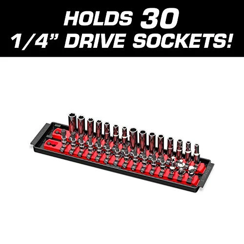 Ernst 8492 2 Rail Twist Lock Socket Boss 13", Red - 1/4" — product image 4