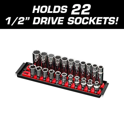 Ernst 8494 2 Rail Twist Lock Socket Boss 13", Red - 1/2" — product image 2