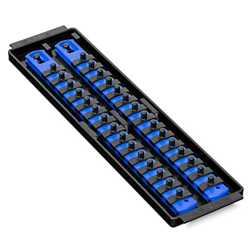 Ernst 8495 2 Rail Twist Lock Socket Boss 13", Blue - 1/4"