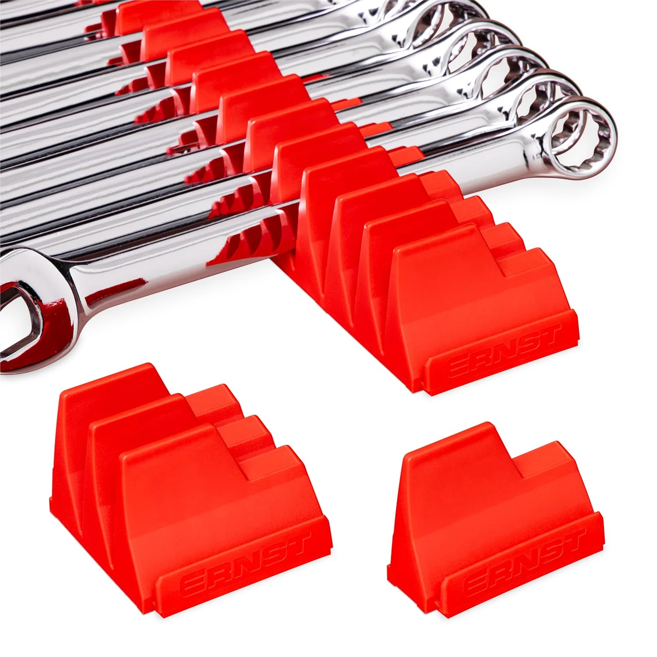 Ernst Wrench Pro - Modular Toolbox Wrench Organizer For 20 Wrenches - Red (5402) — product image 6