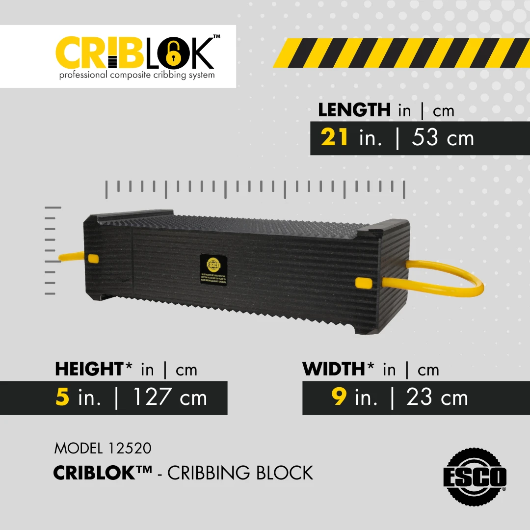Esco 100 Ton Capacity Single Criblok Block (12520) — product image 5