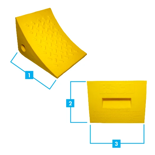 Esco 12591 Wheel Chock 10 Ton — product image 5