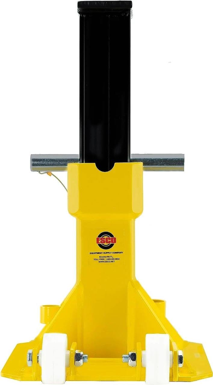 Esco 22-Ton Heavy-Duty EZ-Wheel Jack Stands for Fleet Service (10459) — product image 3