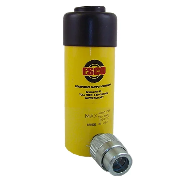 Esco Equipment 10301 10-Ton Hydraulic Cylinder Ram (2 in. Stroke)