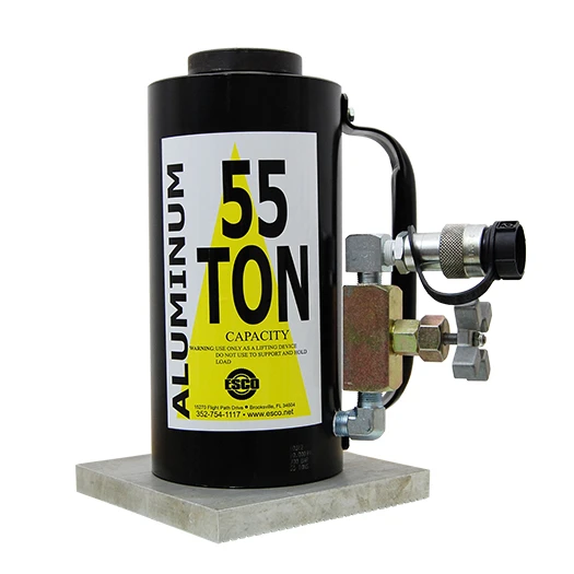 ESCO 10312 Tall HD Lightweight Hydraulic Jack, 55 Ton, 6" Stroke (10312)