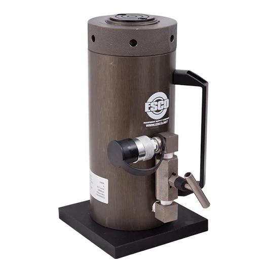 Esco Equipment 10808 50 Ton HD Cylinder Jack with Locking Nut