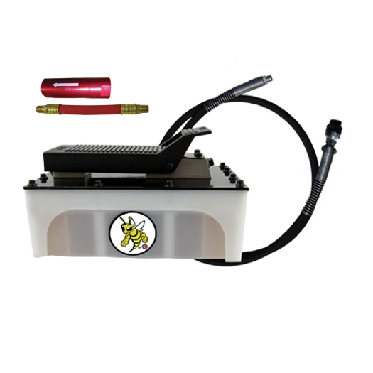 ESCO Yellow Jackit 5 Quart Plastic Reservoir Air Hydraulic Pump Kit (10875C)