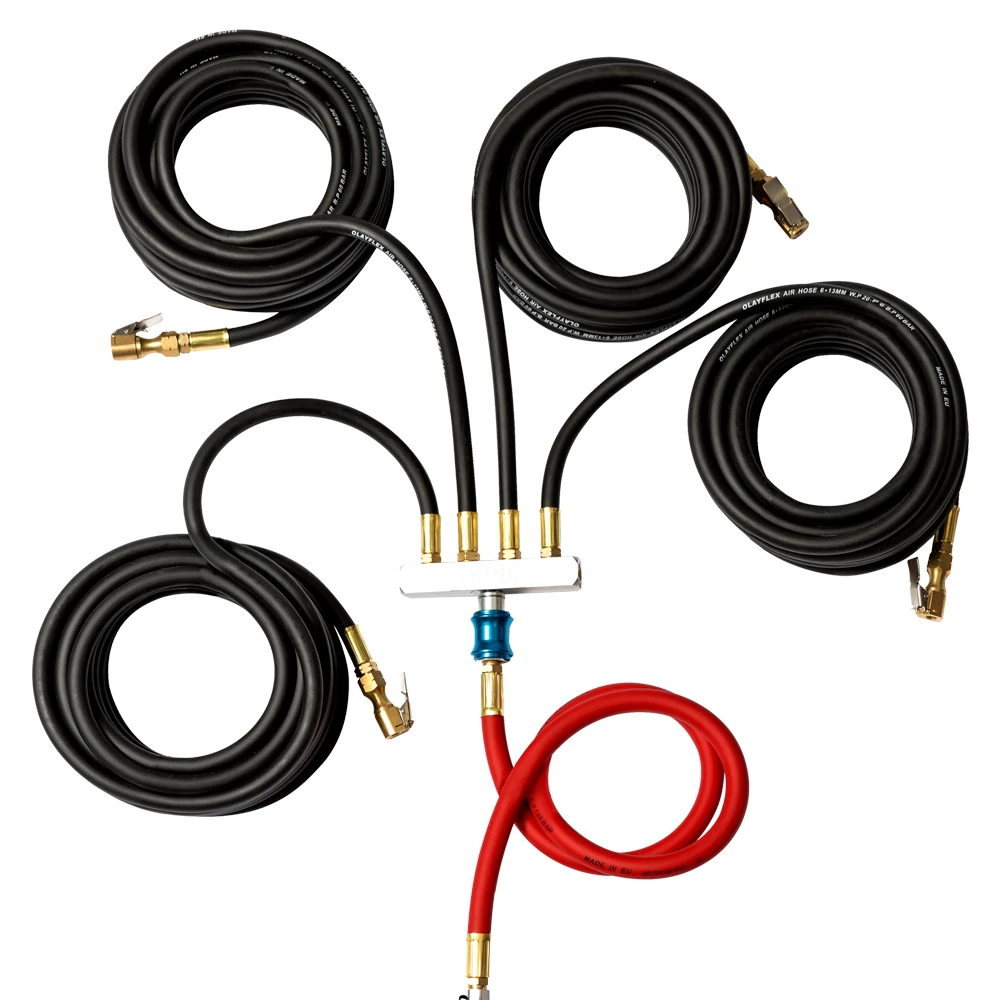 Esco Equipment 10963-K Four-Way Manifold 4 Hoses and Tire Inflation Unit — product image 2