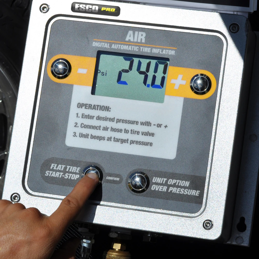 Esco Equipment 10965 Digital Wall Mounted Tire Inflator Aluminum — product image 5