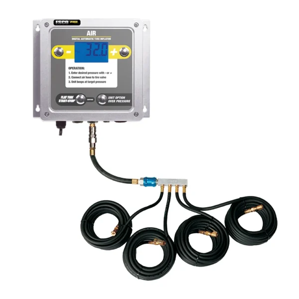 Esco Equipment 10965-K Wall Mounted Tire Inflation System w/ 4-Hose Manifold
