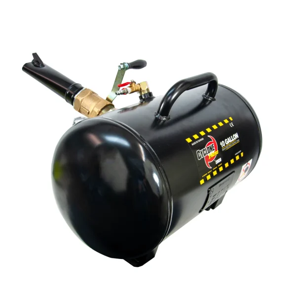 Esco Equipment 20391 Cyclone x-Series Bead Seater, 10 Gallon Steel Tank