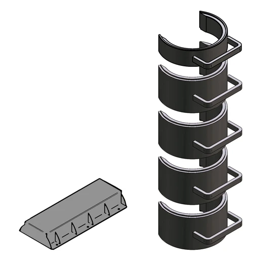 Esco Equipment 91022 MAMMUT Safety Locking Kit For 91003 Floor Jack