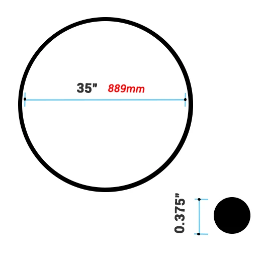 Esco Equipment ESC-OR-335T-CASE 35? Earthmover O-Rings — product image 2