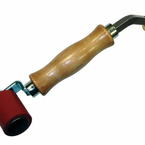 Everhard Double-End Silicone Seam/Brass Detail Roller (MR13140)
