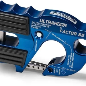 Factor 55 Ultrahook Winch Hook with Shackle Mount