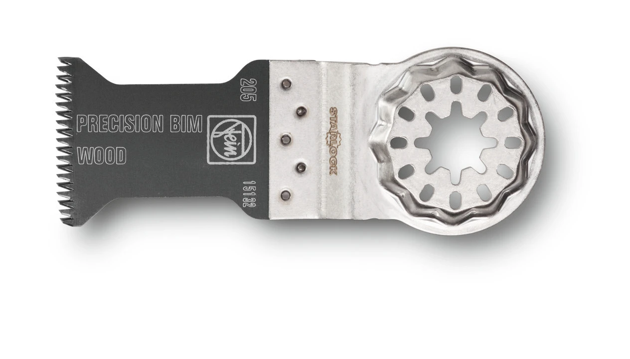 Fein 1-3/8" Bi-Metal Precision E-Cut Oscillating Saw Blade (63502205290)