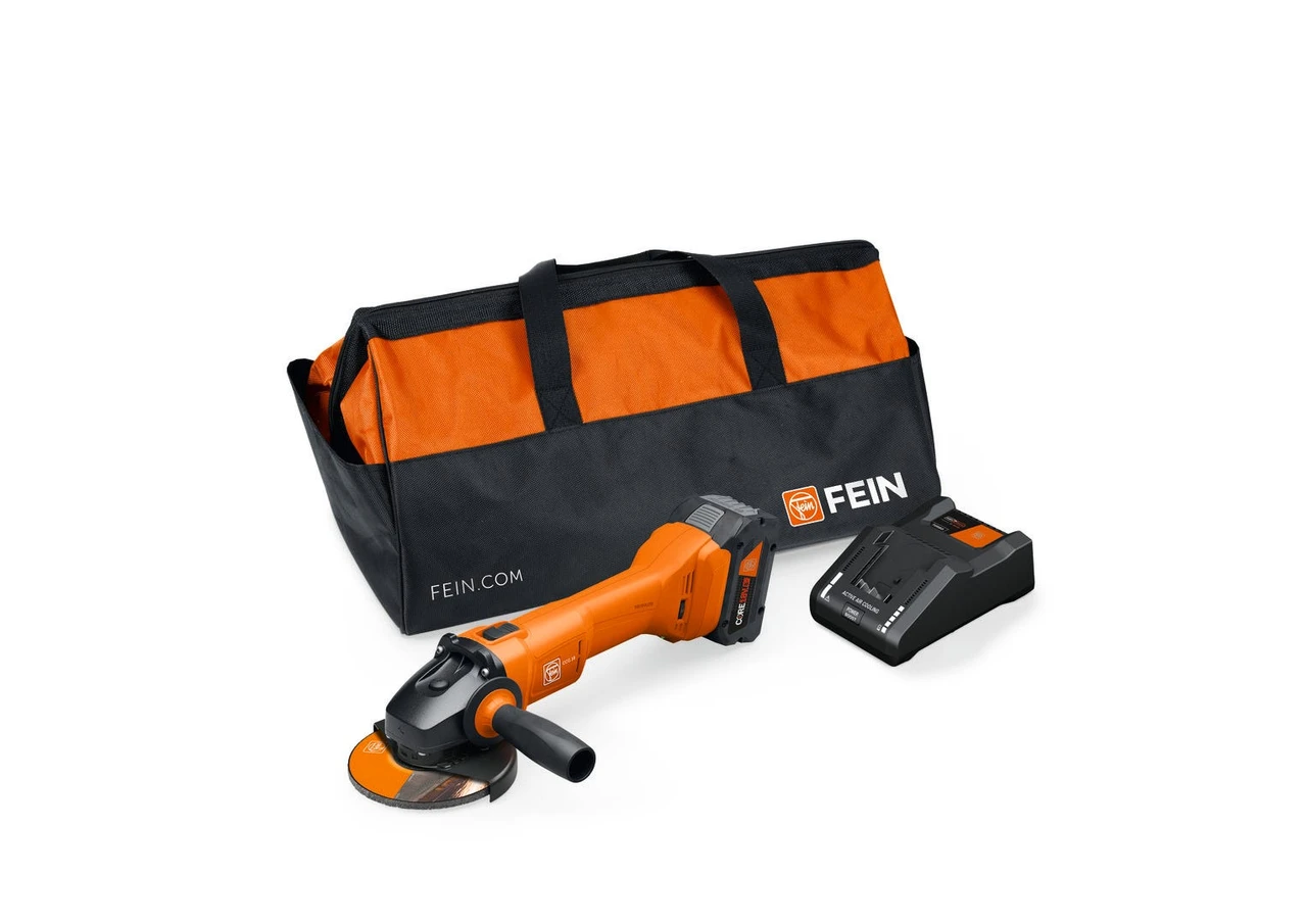 Fein CCG 18-125 10 AS 5" Slide Switch Angle Grinder Kit (71220262120)
