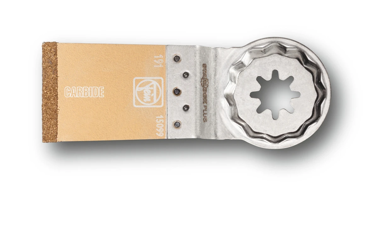 FEIN Starlock Plus E-Cut Carbide Oscillating Saw Blade - 1-3/8" W. (63502191210)