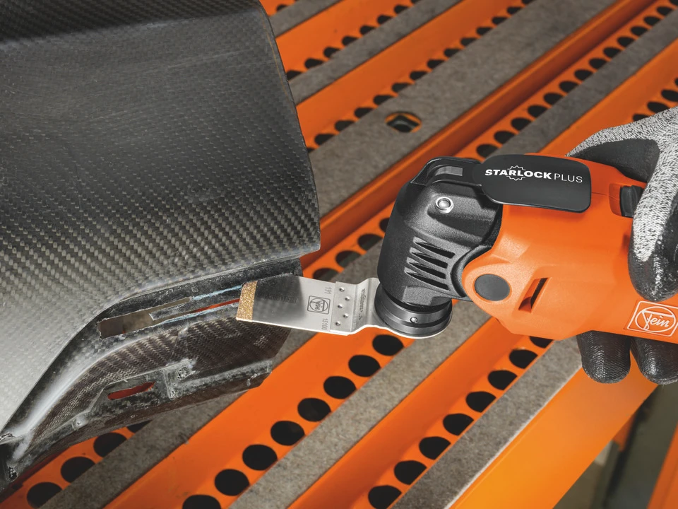 FEIN Starlock Plus E-Cut Diamond Oscillating Saw Blade - 1-3/8" W. (63502193210) — product image 3