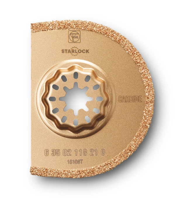Fein Starlock Segmented Carbide 75mm Saw Blade for Precision Cutting (63502118210) — product image 2