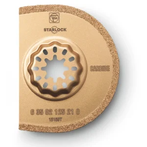 Fein StarLock 3" Segmented Carbide Oscillating Saw Blade for Tile & Plaster (63502125210)