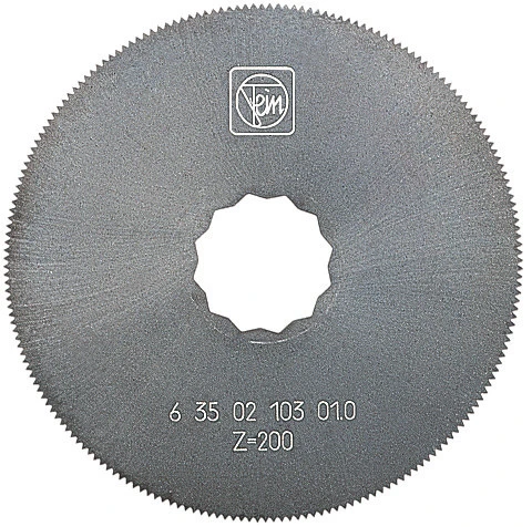 Fein SuperCut 80mm HSS Saw Blade for Metal and Wood 2-Pack (63502103010) — product image 2