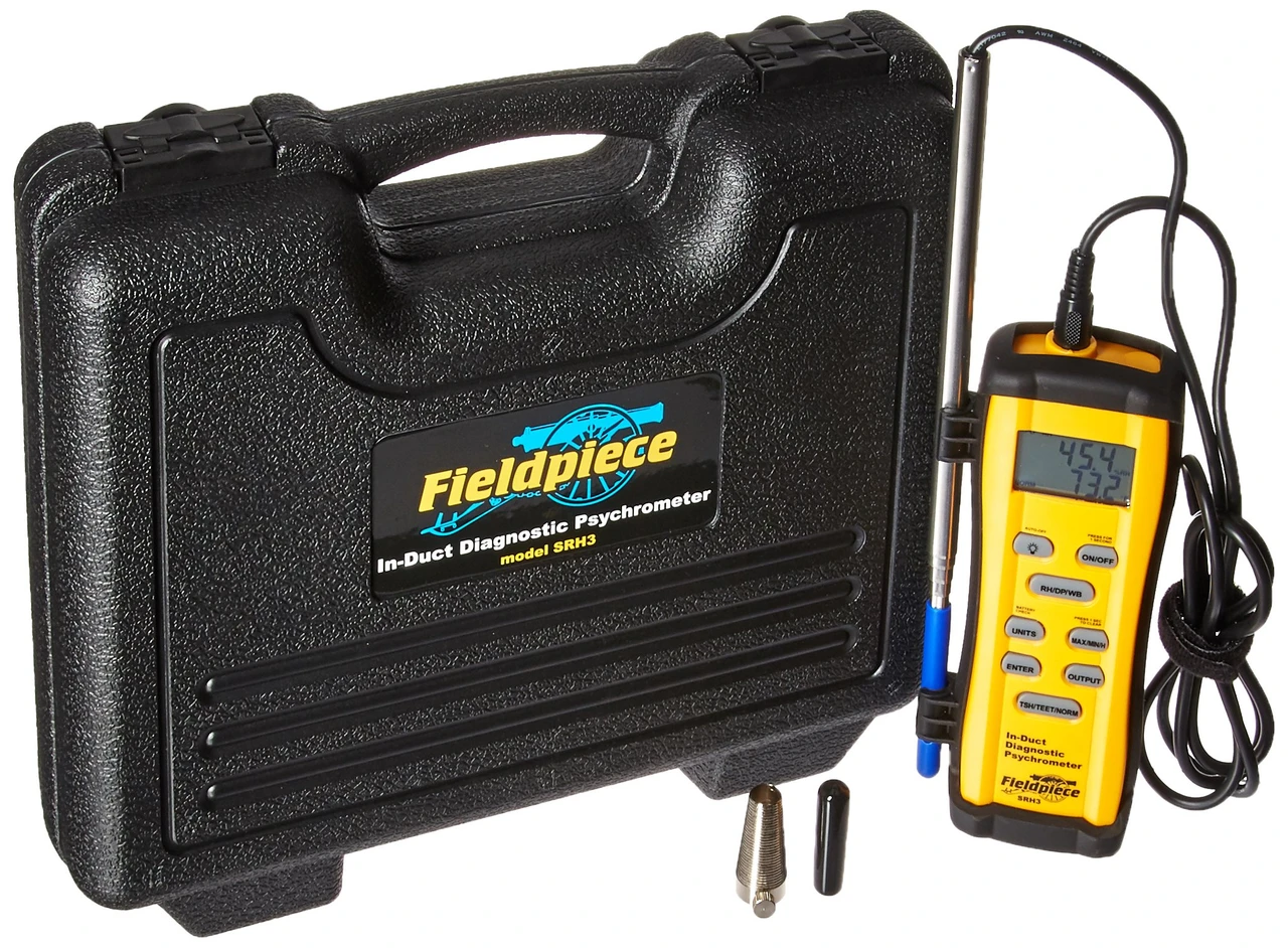 Fieldpiece In-Duct Digital Psychrometer (SRH3)