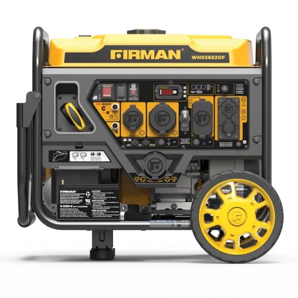Firman Dual Fuel Inverter Portable Generator 4500/3650W Electric Start Open Frame CO Alert 50 ST CAN (WH03662OF)