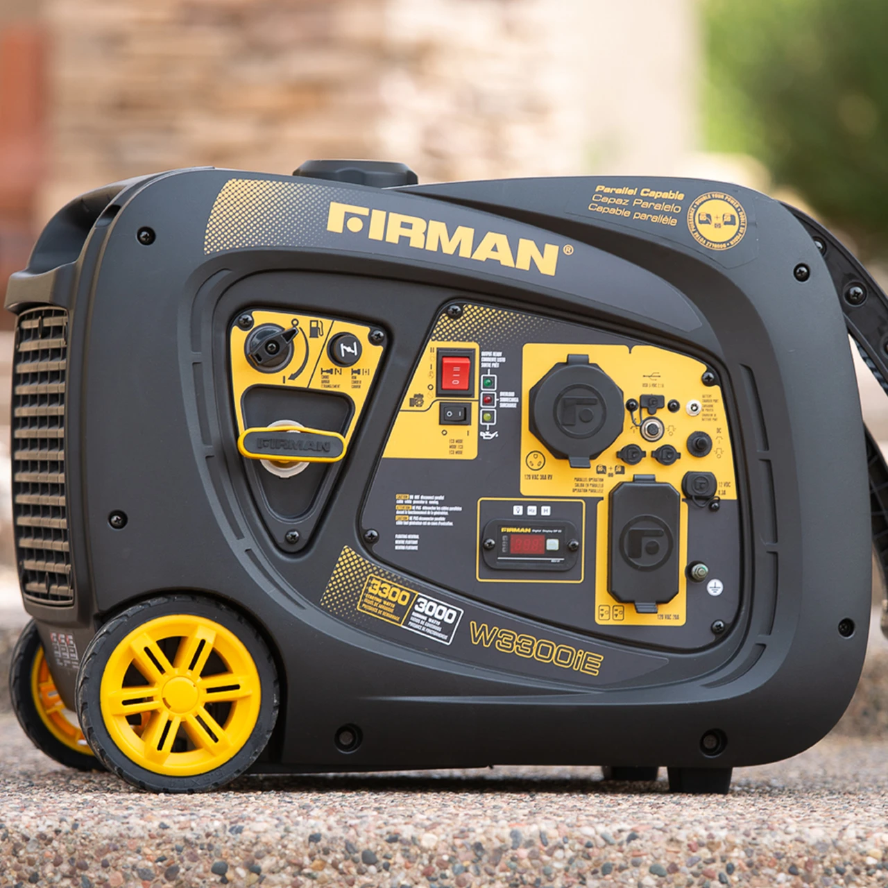 Firman Gas Inverter Portable Generator 3300/3000W Electric Start 50 ST CAN (W03082) — product image 7