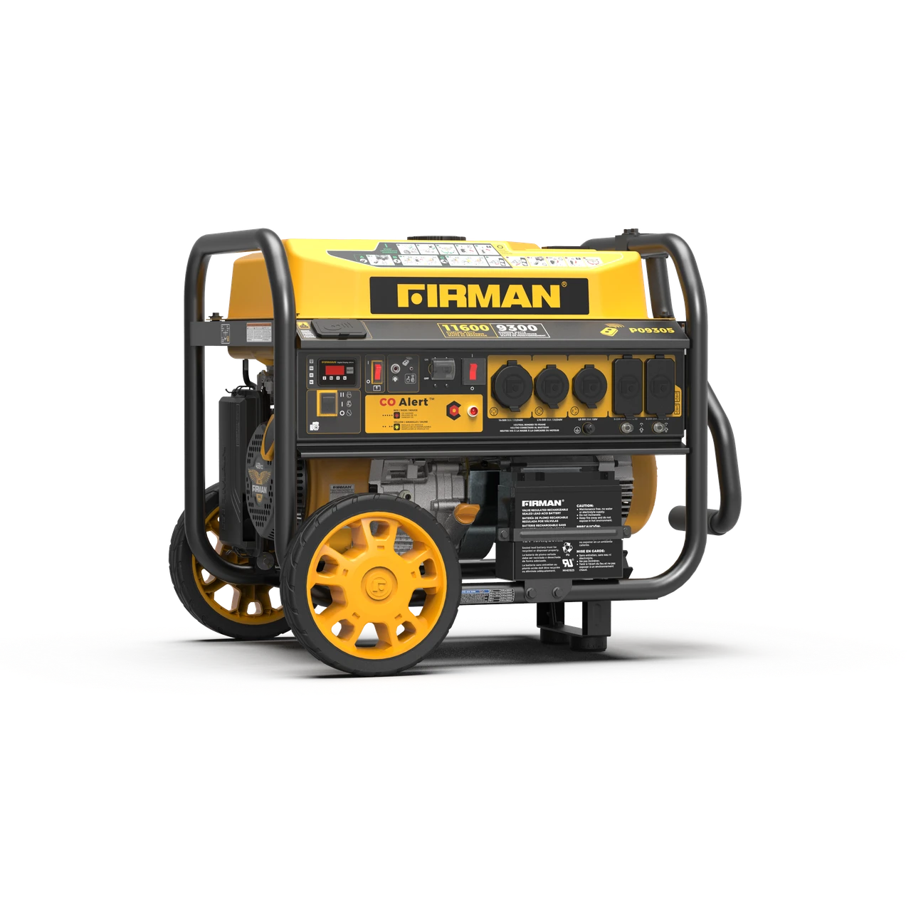 Firman Gas Portable Generator 11400/9200W Remote Start TT-30 Adapter CO Alert 50 ST CAN (P09305) — product image 2