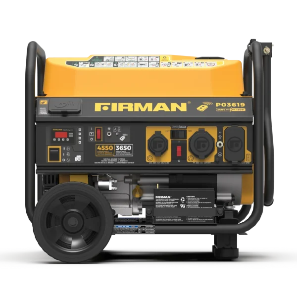 Firman Gas Portable Generator 4650/3650W Remote Start 120/240V 50 ST CAN (P03619)