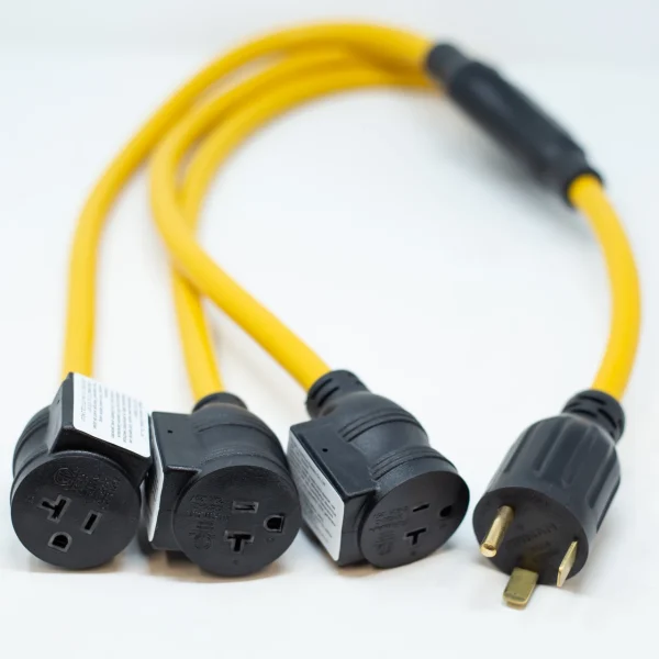 Firman Generator Power Cord TT-30P to 3x5-20R 3ft Extension 10 AWG (1115)