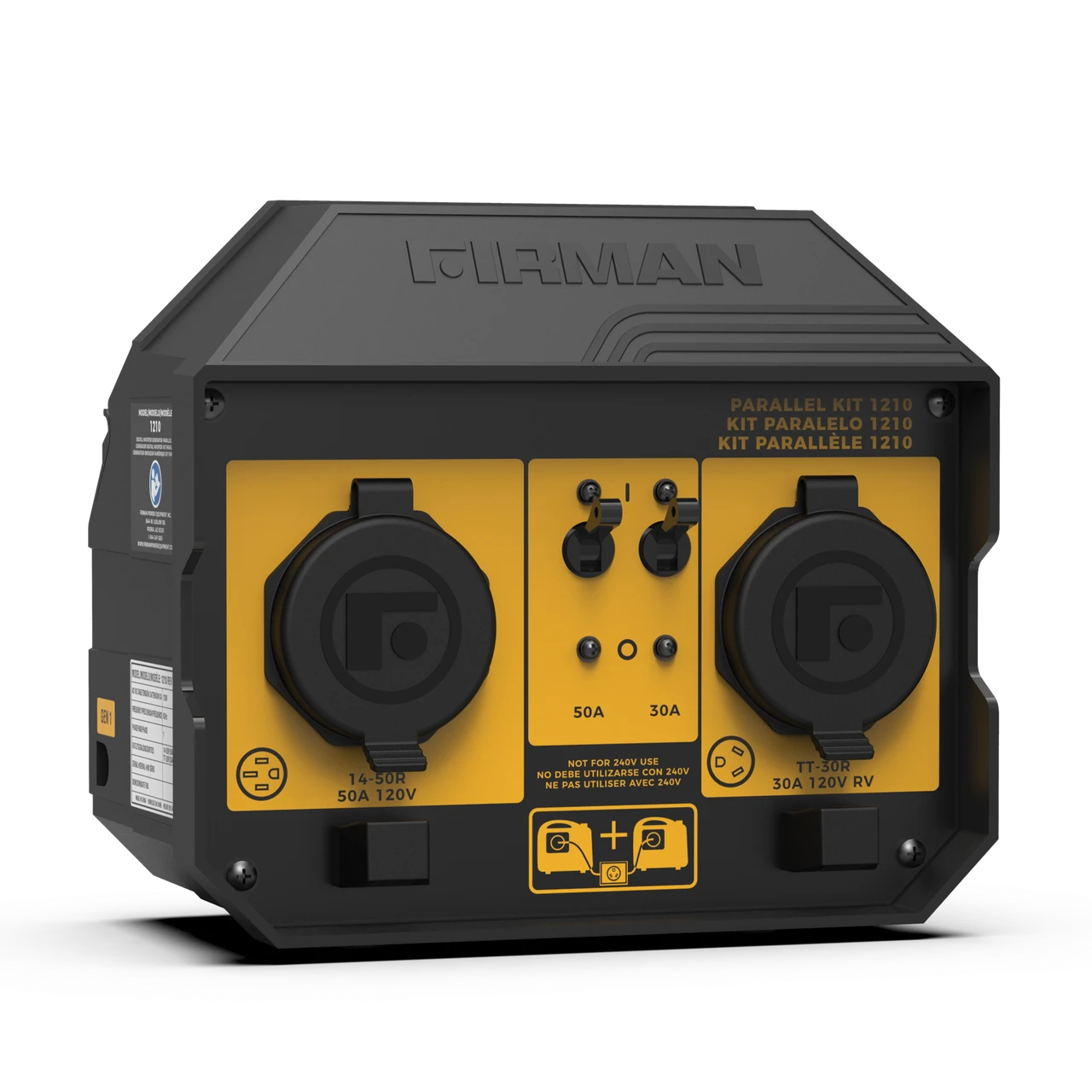 Firman Parallel Kit Inverter Portable Generator 14-50R and TT-30R (1210) — product image 2