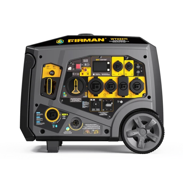 Firman Tri Fuel Inverter Portable Generator 6850/5500W Electric Start CO Alert 49 ST CAN (WT05571)