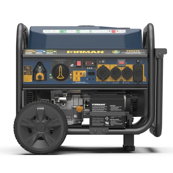 Firman Tri Fuel Portable Generator 11400/9200W Electric Start Wheel Kit CO Alert 50 ST CAN (T09275)