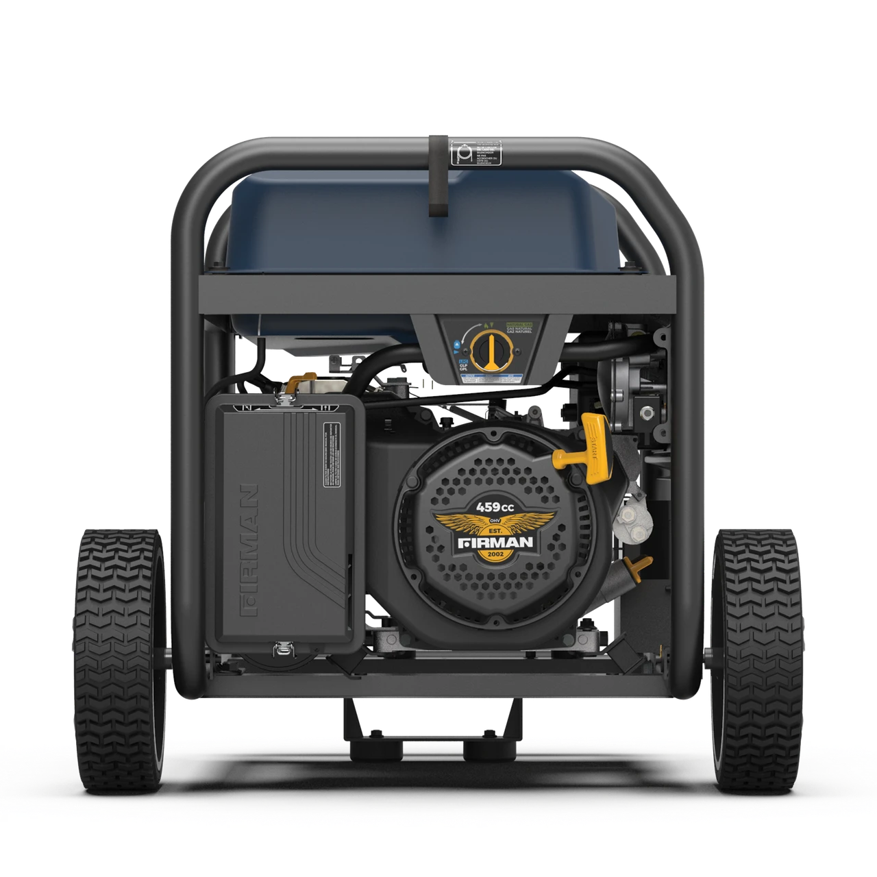 Firman Tri Fuel Portable Generator 11400/9200W Electric Start Wheel Kit CO Alert 50 ST CAN (T09275) — product image 3