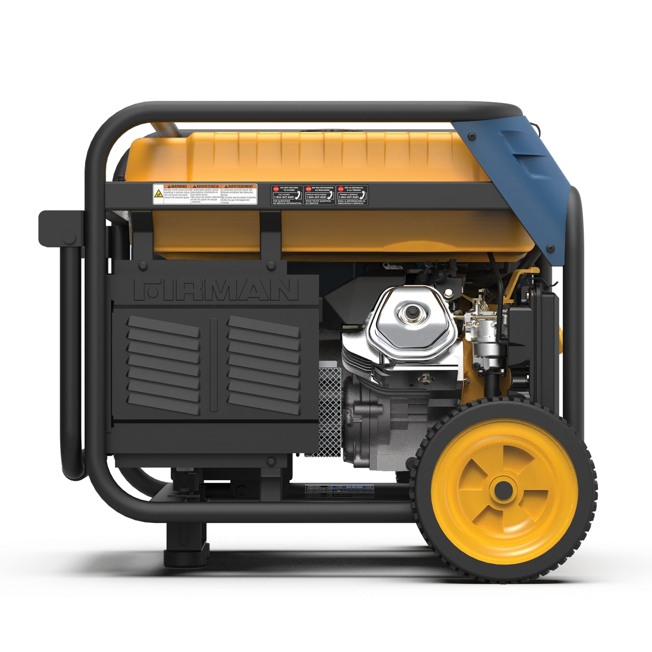 Firman Tri Fuel Portable Generator 9400/7500W Electric Start Gas, Wheel Kit 50 ST CAN (T07571) — product image 4