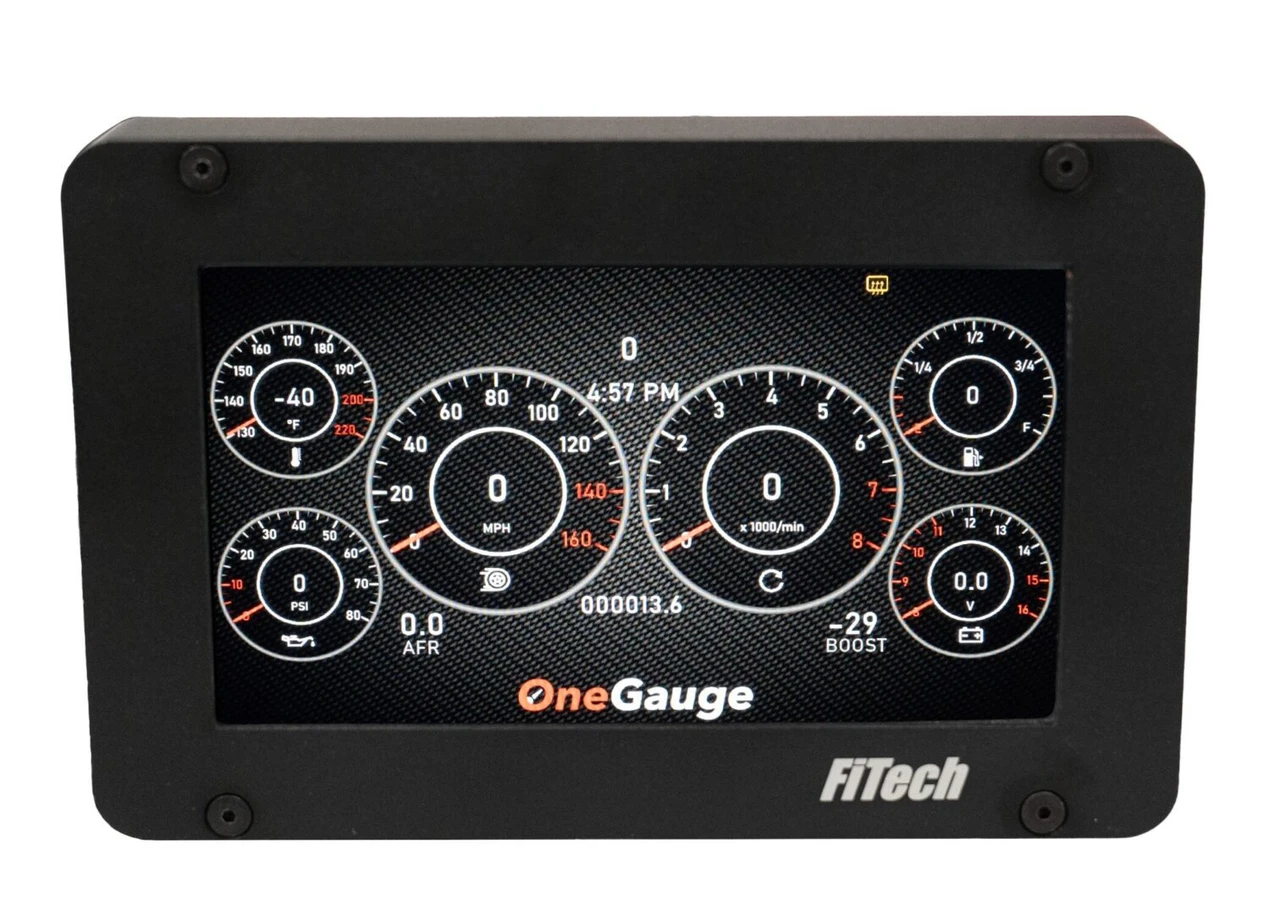 FiTech 10” OneGauge Single Screen LCD Kit (10003)