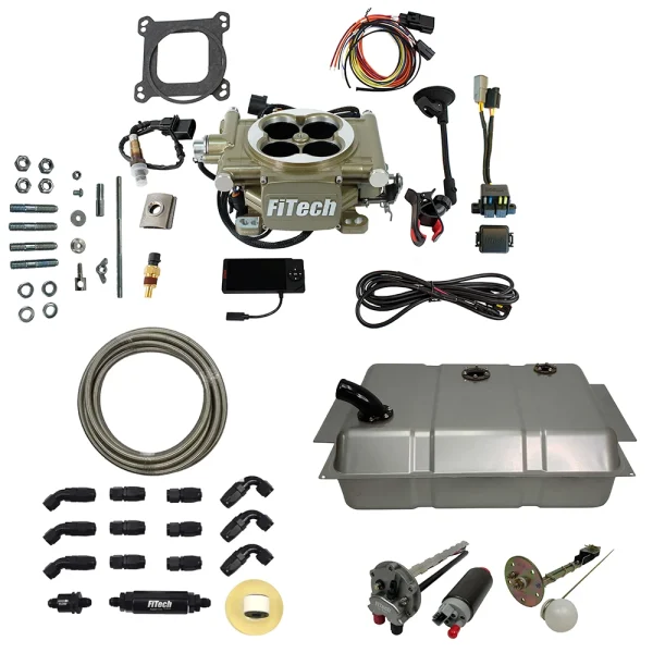 FiTech 1967-1972 Chevy Truck Gold EFI System Side Fill Package (38012)